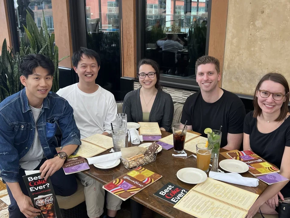 lab group meal